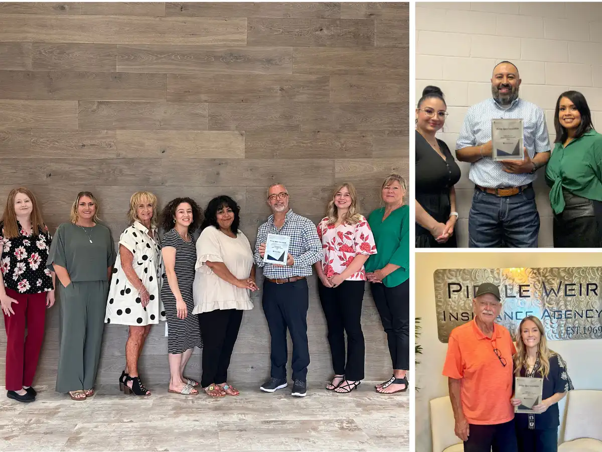 Blog Pirkle Weir Insurance Receives Agency Excellence Award Among National Peers